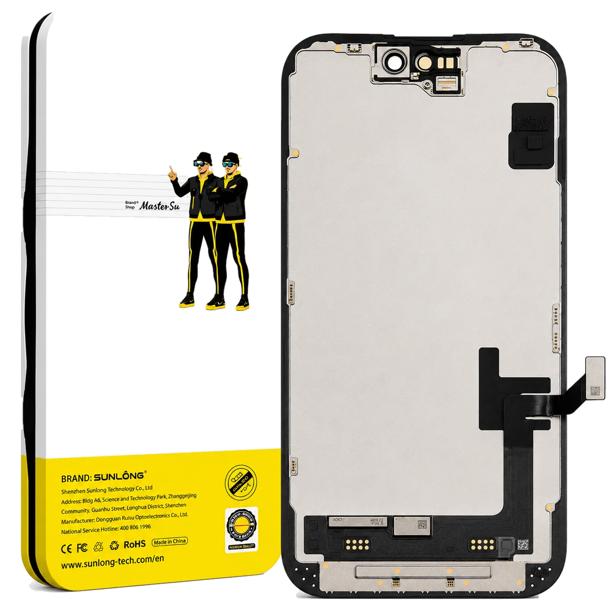 Pantalla iPhone 15 JK IC Removible