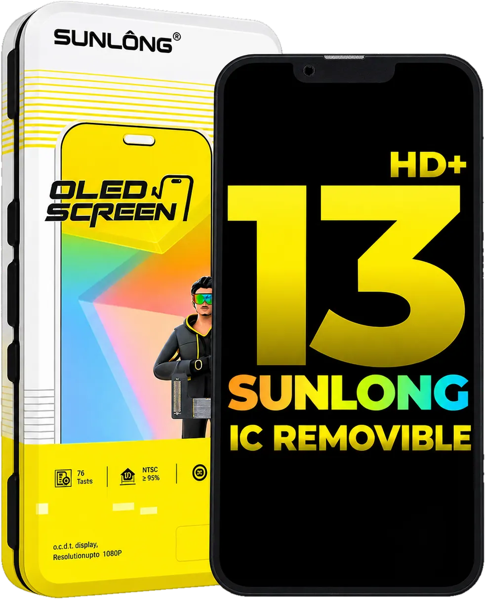 Pantalla iPhone 13 SUNLONG IC Removible HD+ Premium