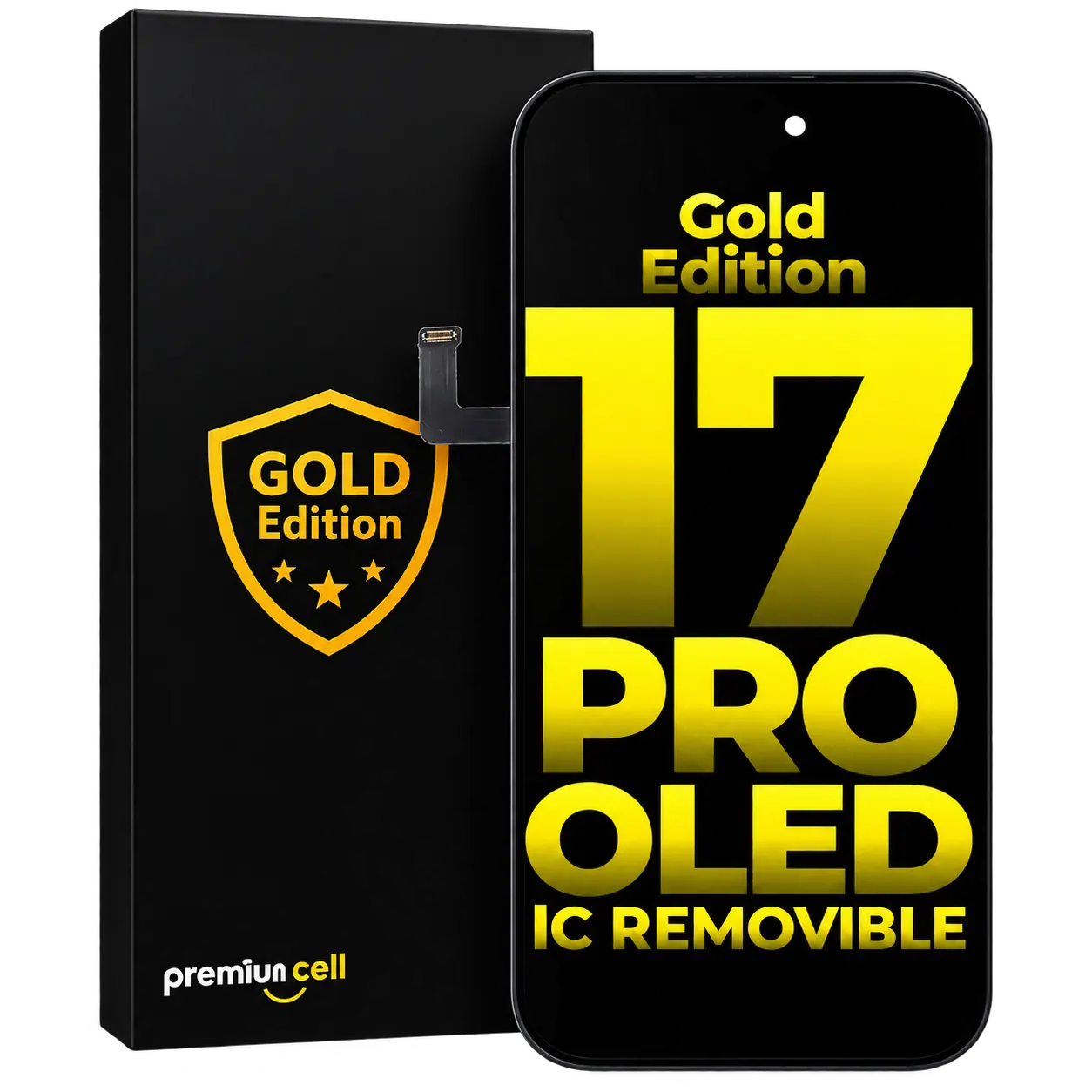 Pantalla iPhone 17 Pro OLED GE IC Removible